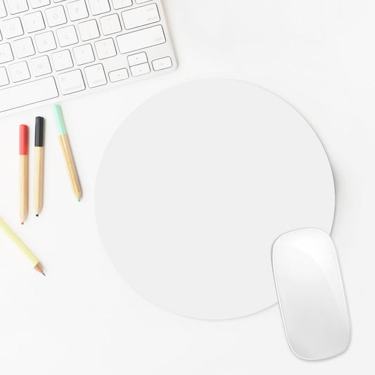 Personalize Your Own Round Mouse Pad