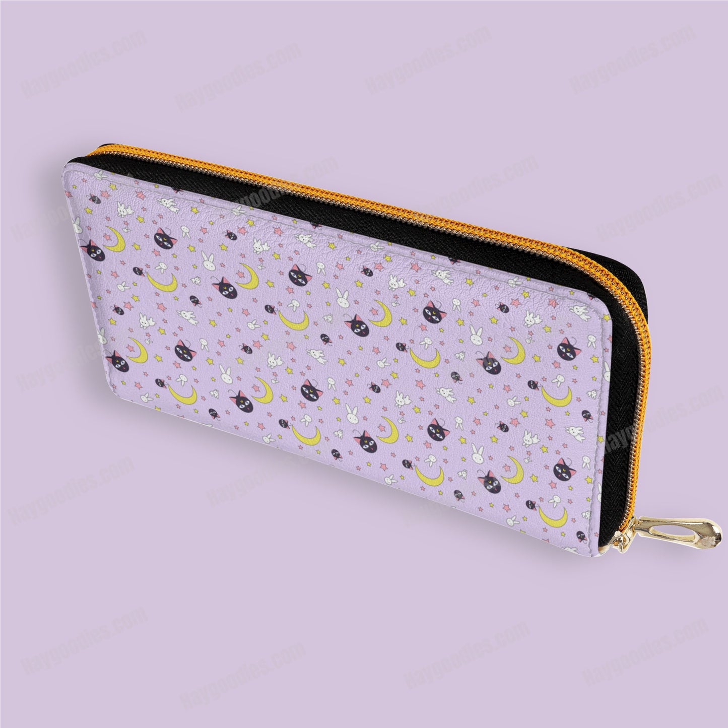 Cute Luna P Pattern Zipper Purse - HayGoodies - purse