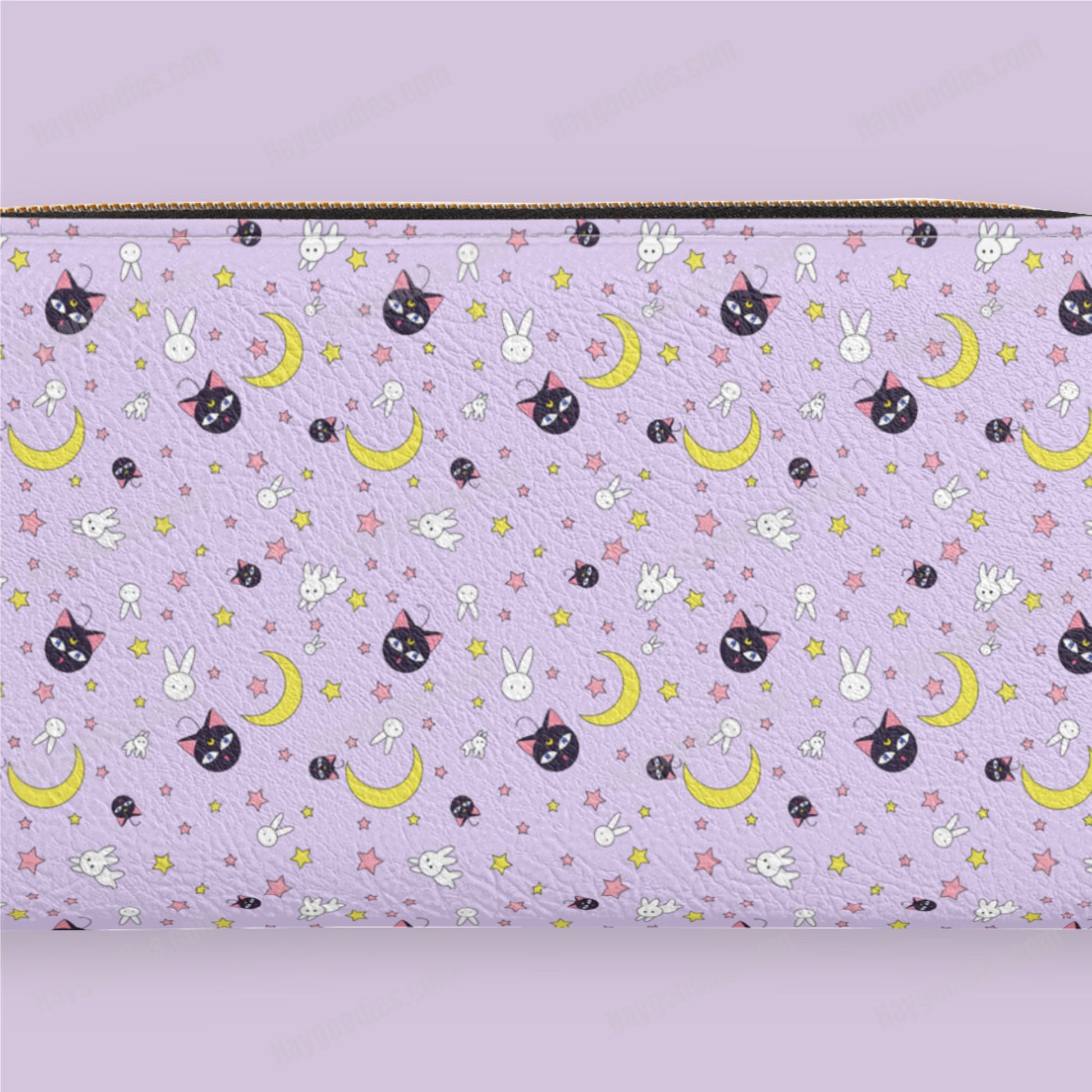 Cute Luna P Pattern Zipper Purse - HayGoodies - purse