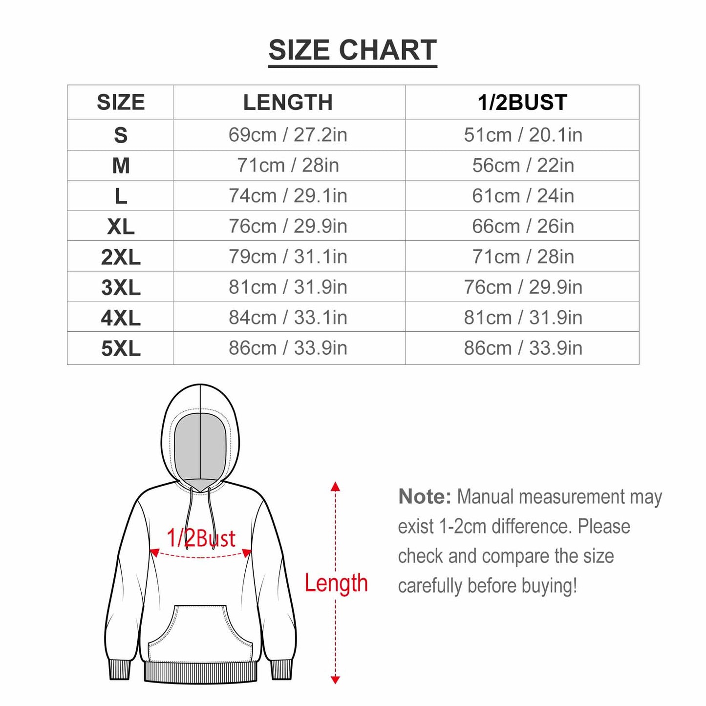 Heart Ribcage 250gsm Cotton Hoodie