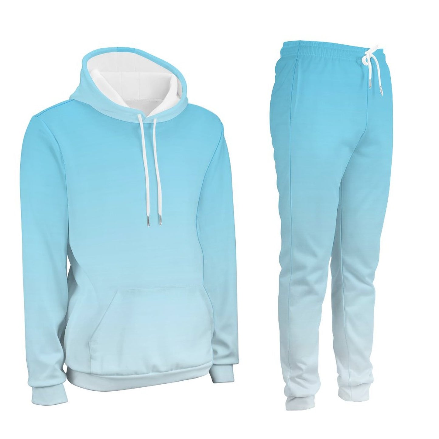 Personalize This Hoodie & Joggers Set-S to 5XL-Blue