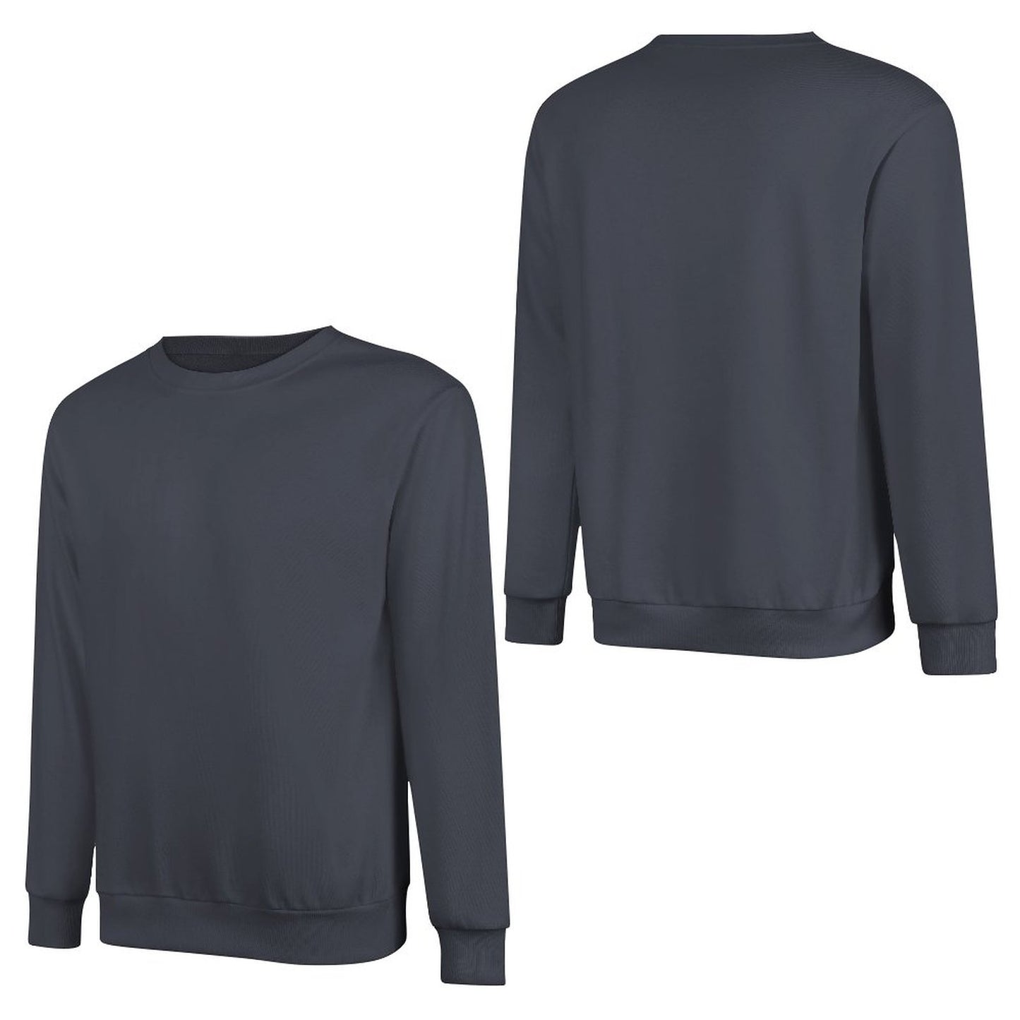 Personalize 250gsm Cotton Men's Sweatshirt (Dual-sided+Sleeve Printing)