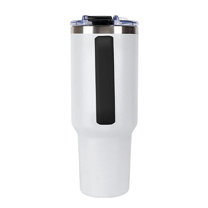 Personalize Your Own 40oz Insulated Tumbler with Handle and Straw