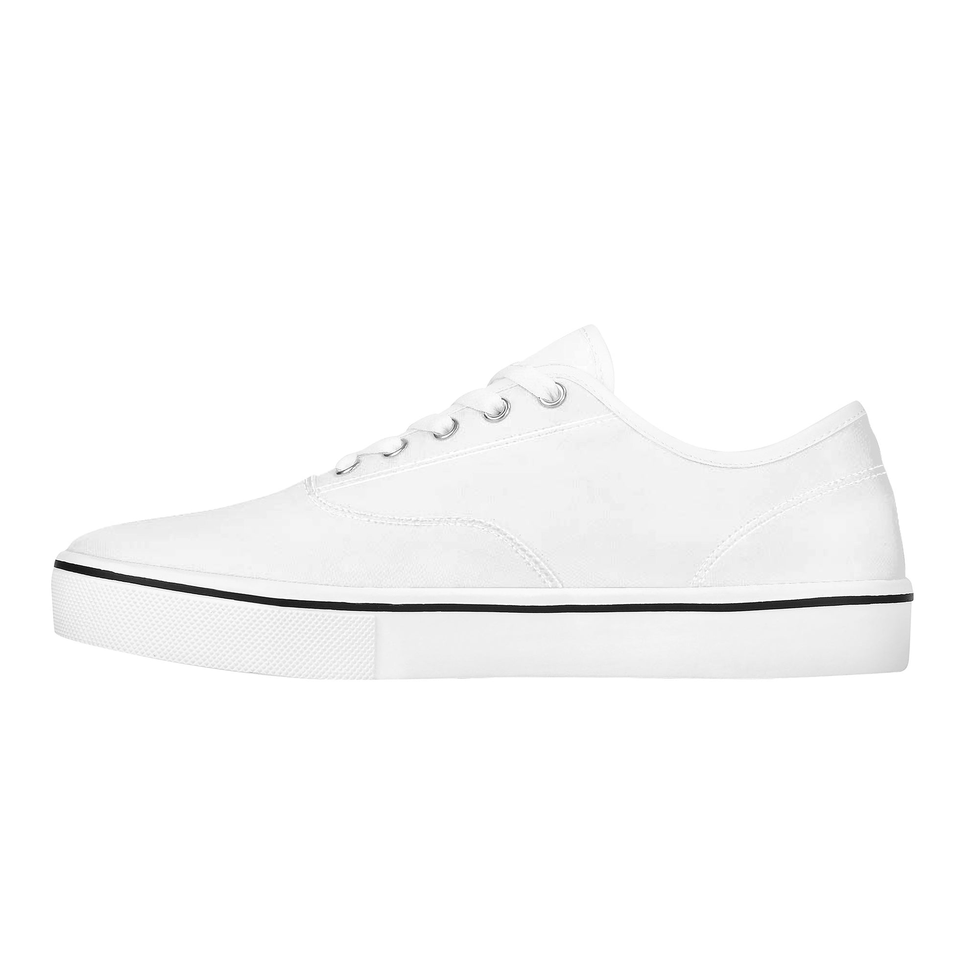 Create Your Own - Skate Shoe - White - HayGoodies - canvas shoes