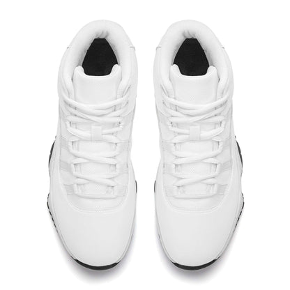 Create Your Own - High Top Air Retro Sneakers - White - HayGoodies