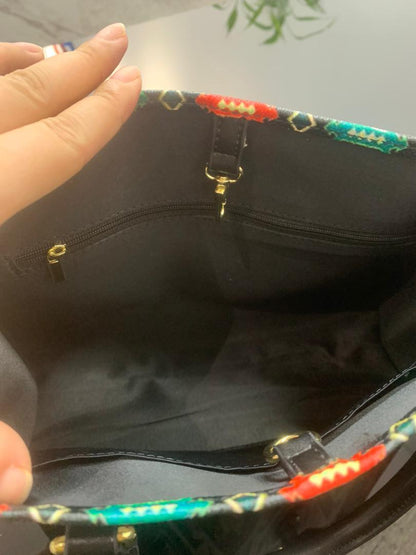 Create Your Own Luxury Women PU Handbag - Black