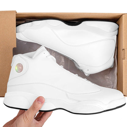Create Your Own - Basketball Style Shoes - White