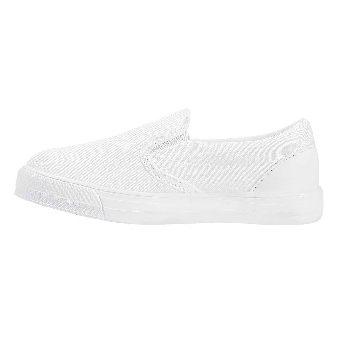 Create Your Own Kids Slip On Shoes -White