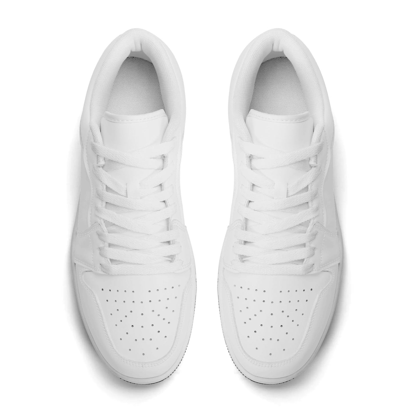 Personalize Your Own Low Top Sneakers-White or Black