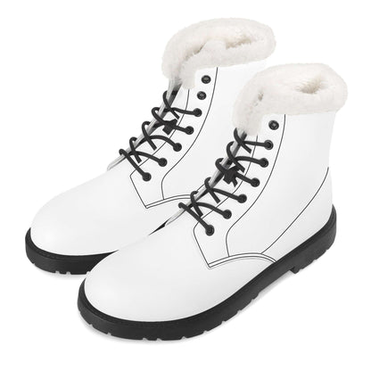 Create Your Own - Faux Fur Synthetic Leather Boot