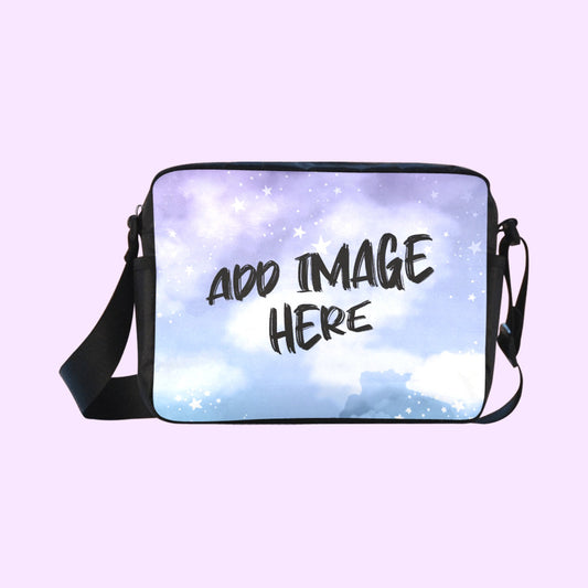 Add Your Own Image-Cross Body Nylon Bag