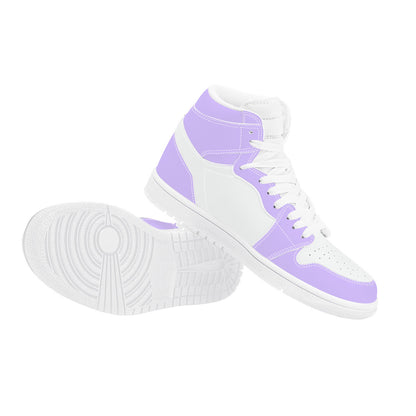 Create Your Own - High Top Synthetic Leather Sneaker - HayGoodies