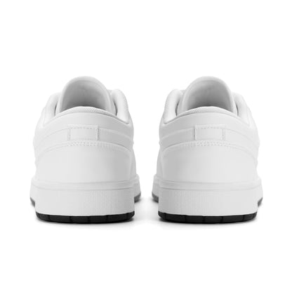 Personalize Your Own Low Top Sneakers-White or Black