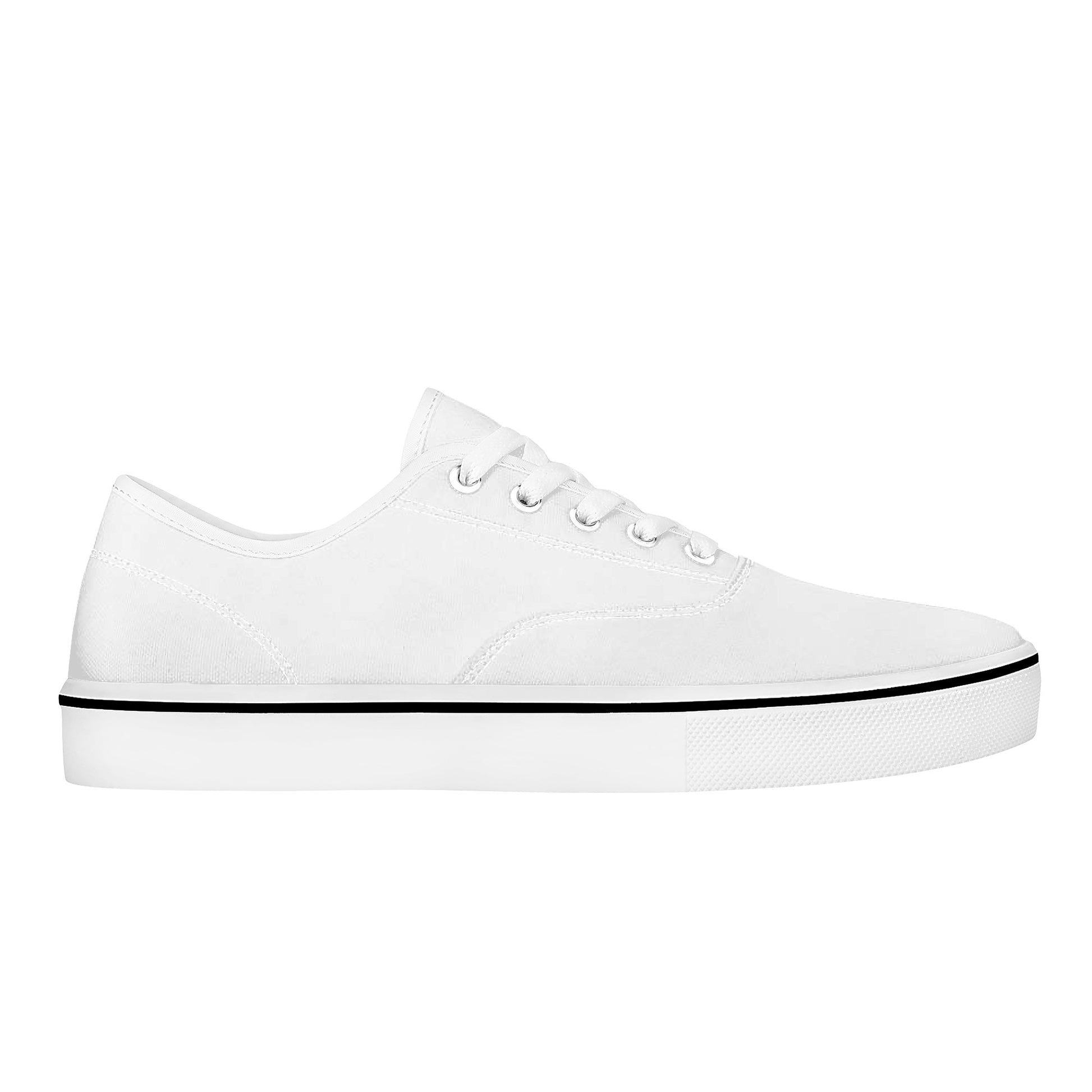 Create Your Own - Skate Shoe - White - HayGoodies - canvas shoes