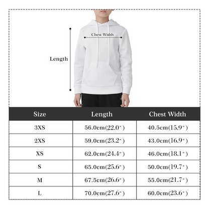 Create Your Own - Kids/Youth All Over Print Hoodie