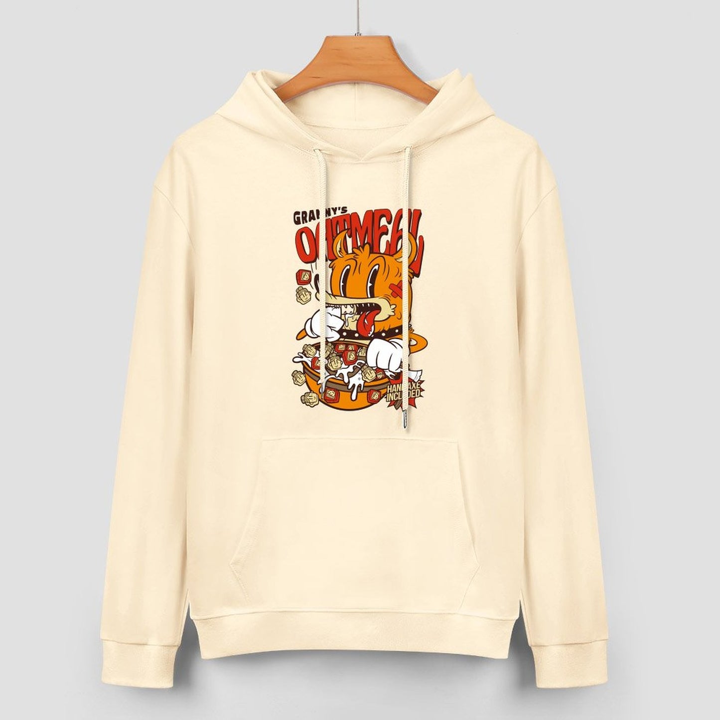 Lil Red, Granny Oatmeal and Bad Wolf 250gsm Cotton Hoodie