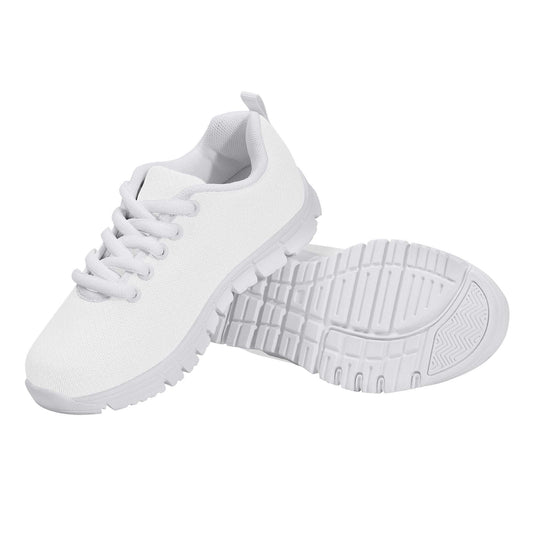 Create Your Own Kids Sneakers-White