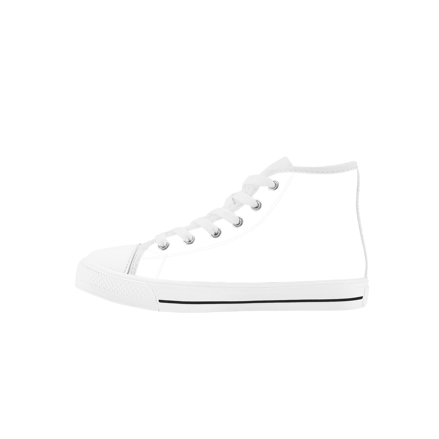 Create You Own Kids High Top Canvas Shoes