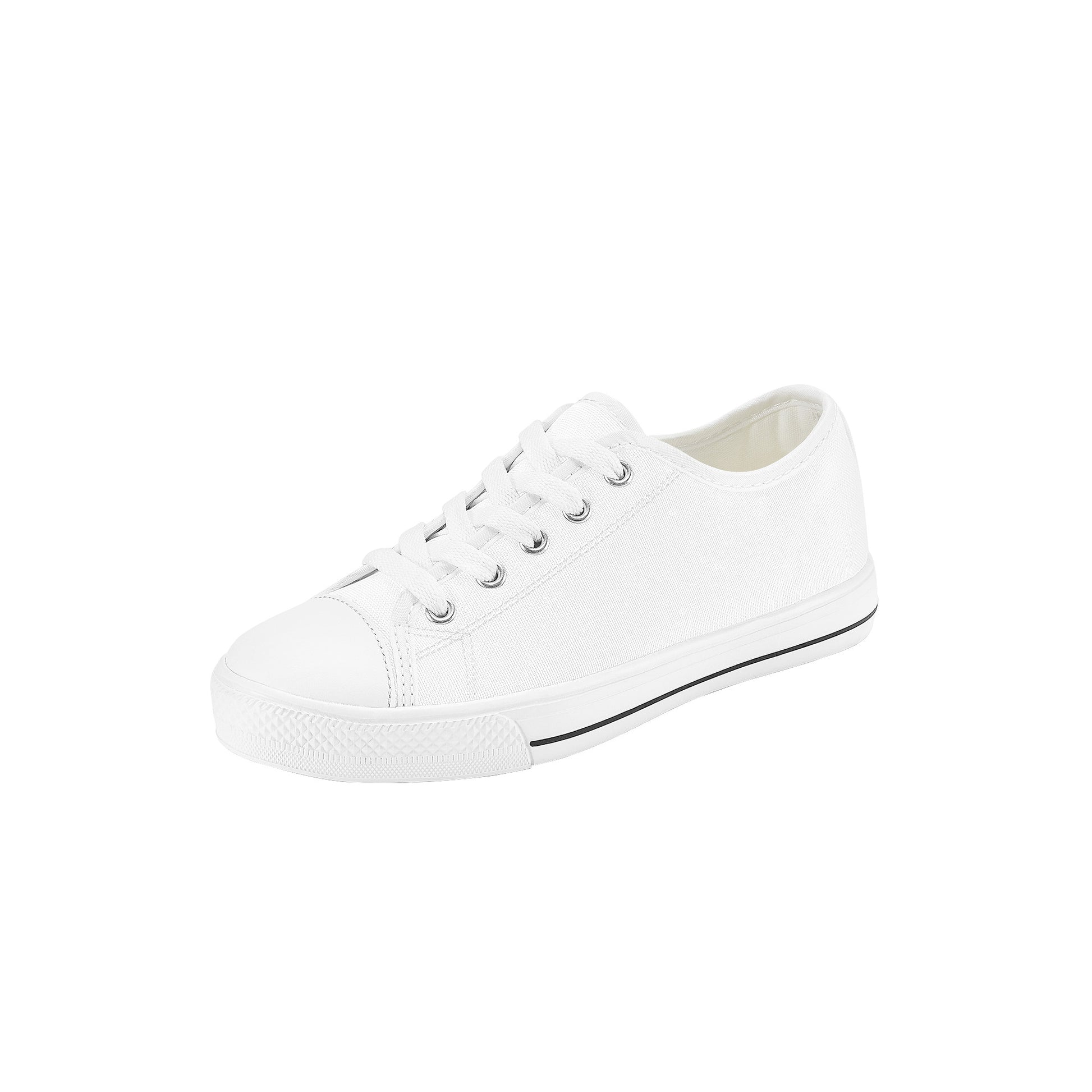 Create Your Own Kids Low Top Canvas Shoes - HayGoodies - shoe