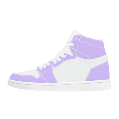 Create Your Own - High Top Synthetic Leather Sneaker - HayGoodies