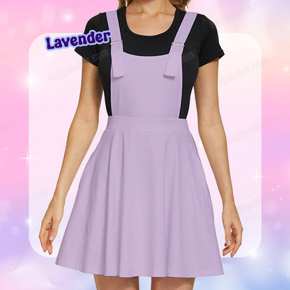 Lavender Overalls Dress-XS to 5XL