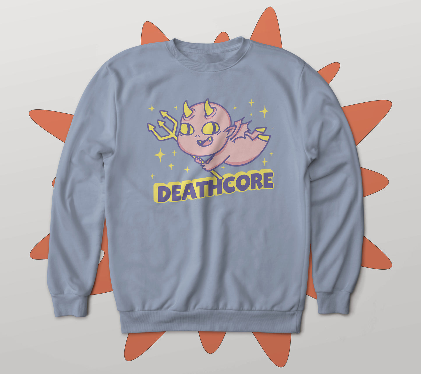 Deathcore Demon Sweatshirt - HayGoodies