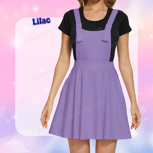 Lilac Overalls Dress-XS to 5XL