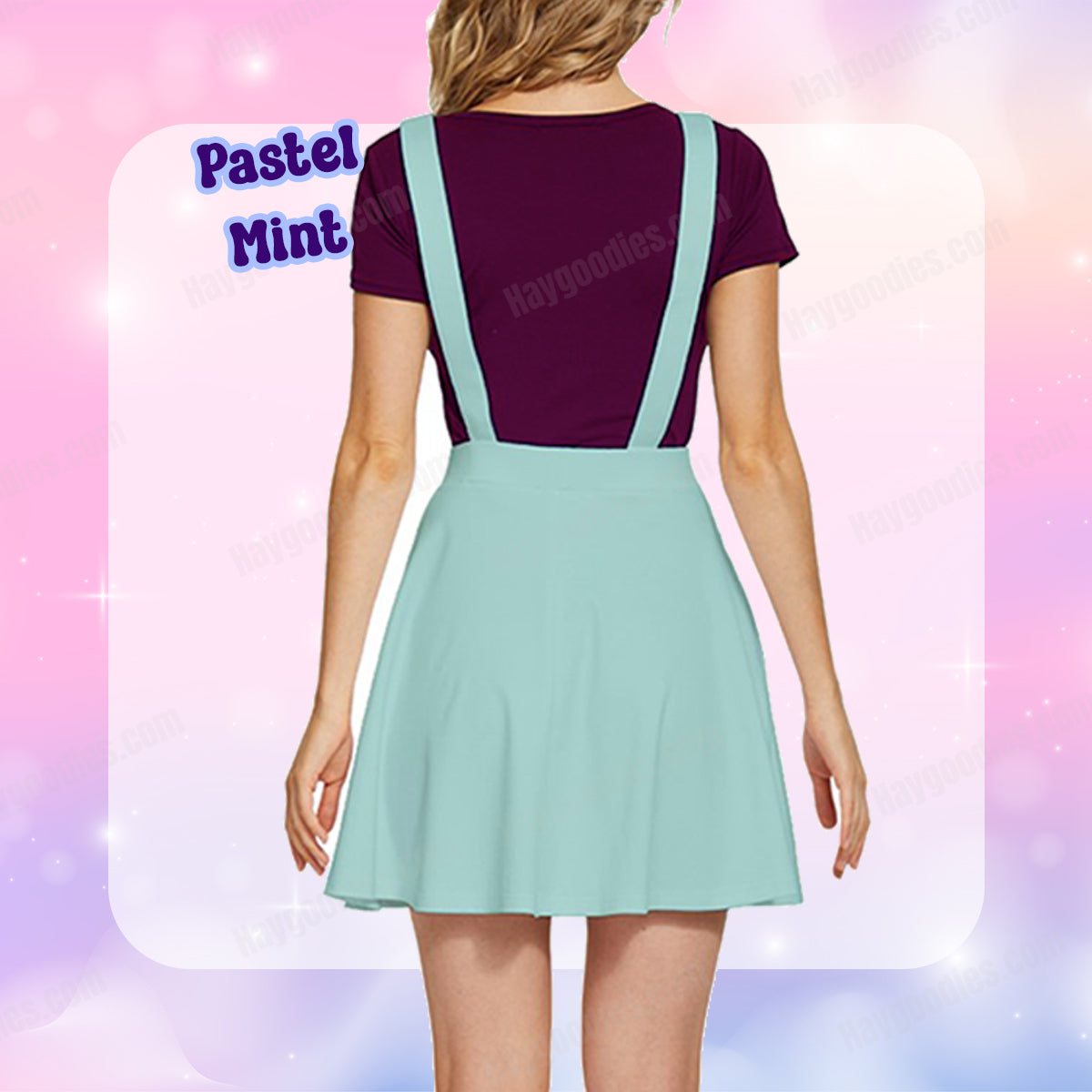 Mint Overalls Dress-XS to 5XL