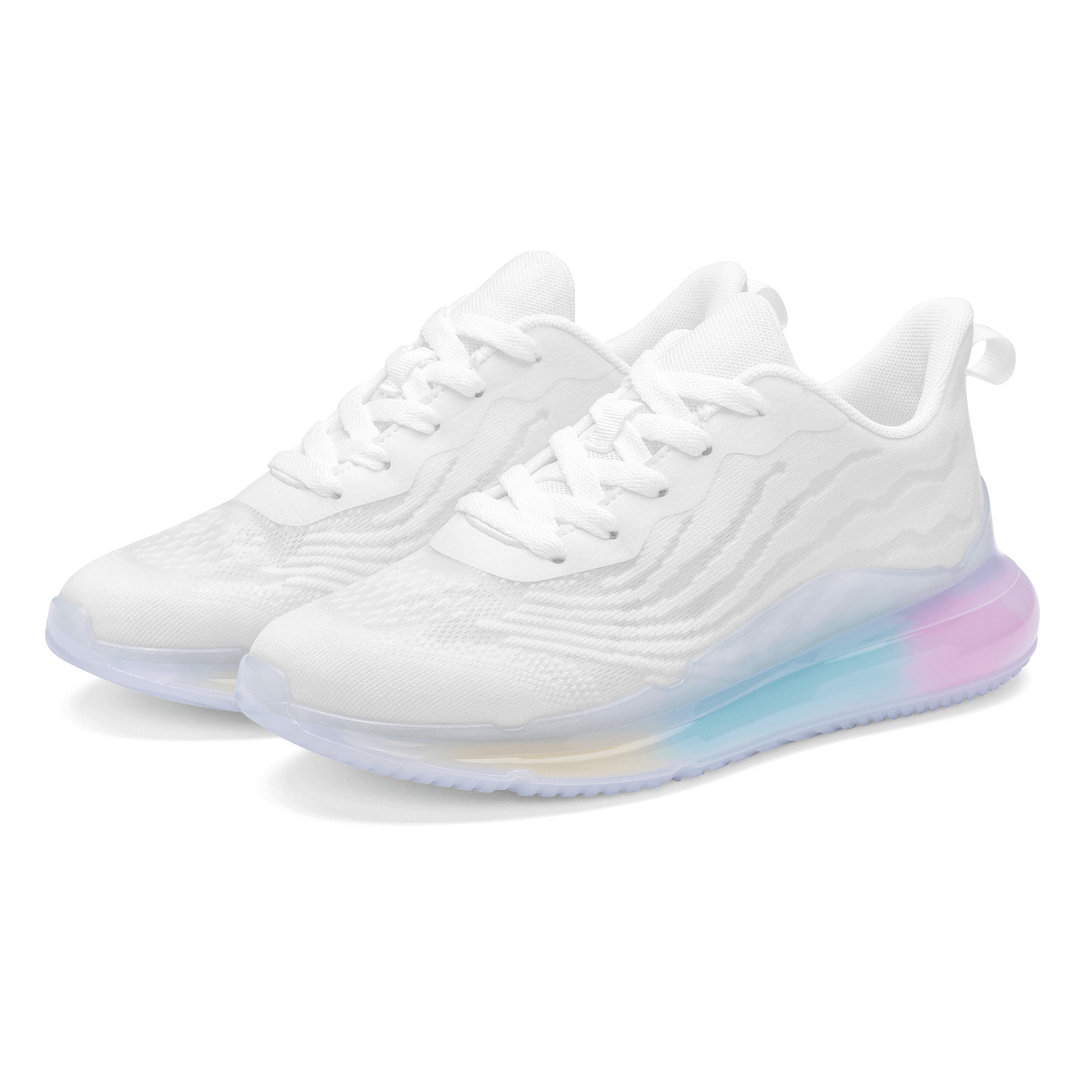 Create Your Own - Women's Sizes Rainbow Sole Running Shoes - HayGoodies - sneakers