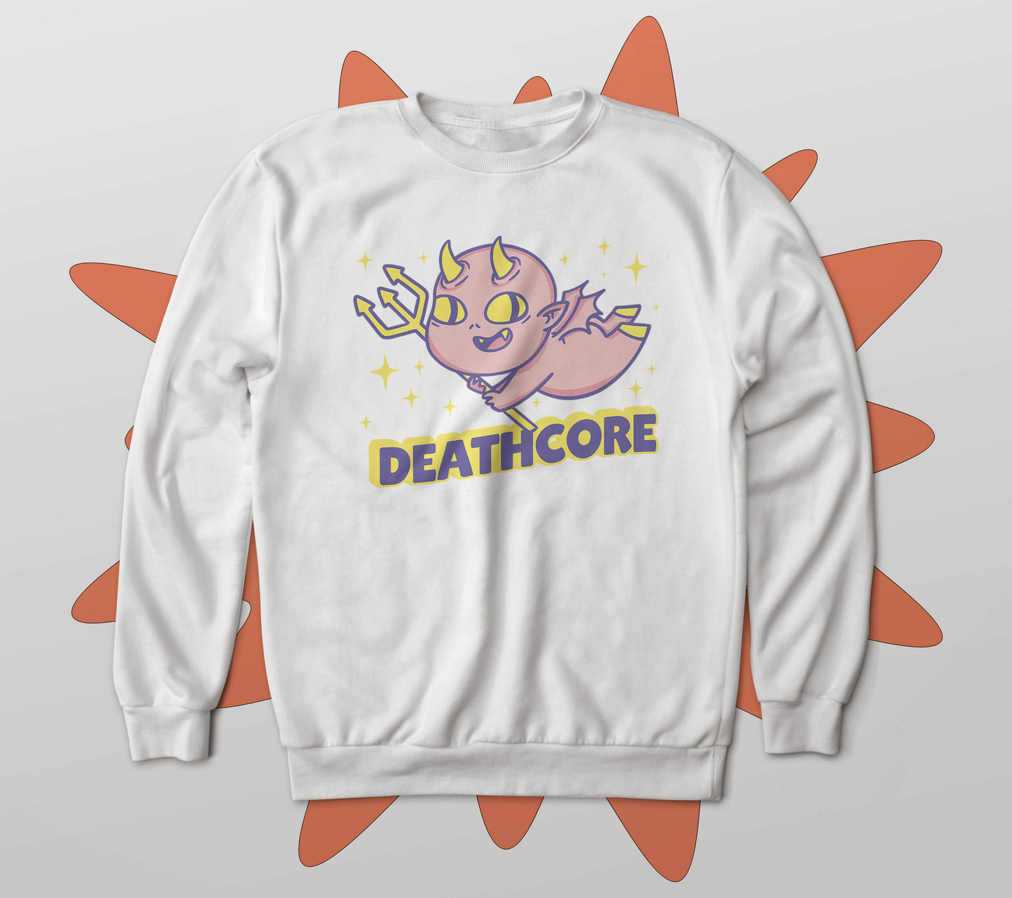 Deathcore Demon Sweatshirt - HayGoodies