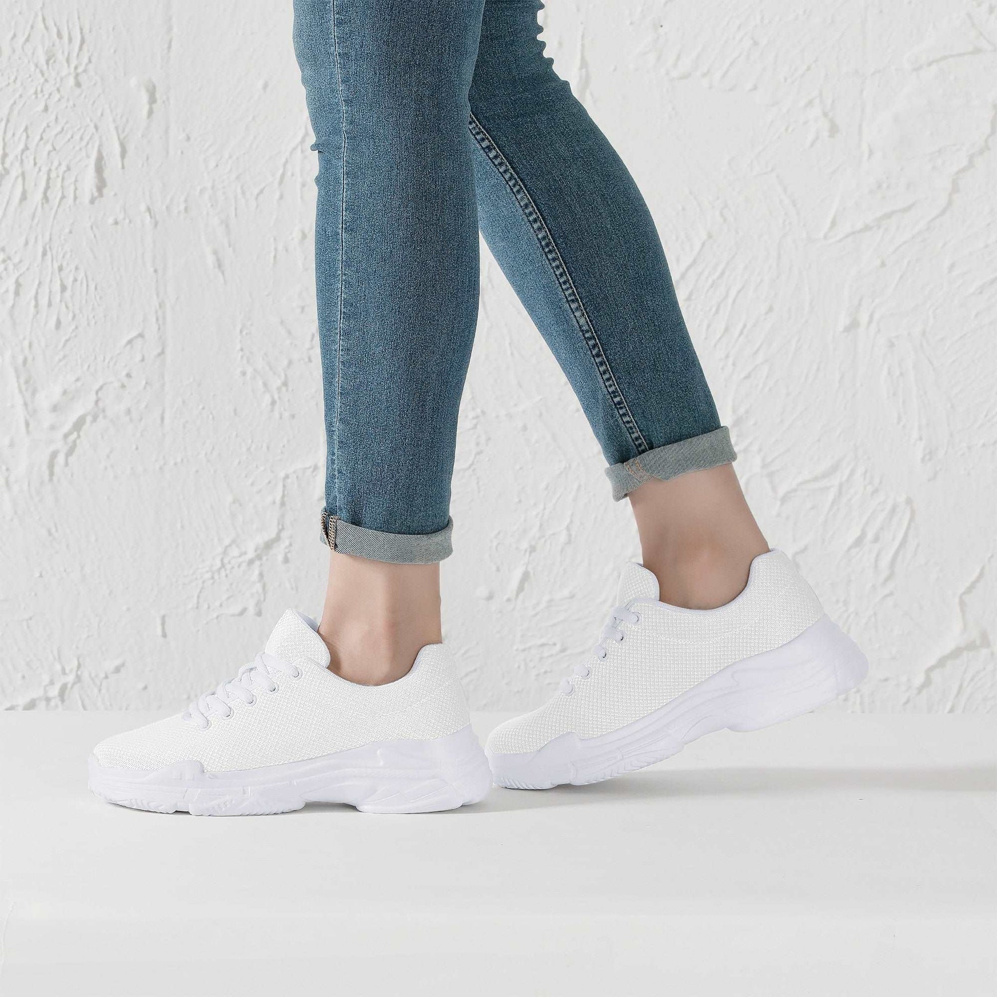 Create Your Own - Chunky Sneakers - White - HayGoodies