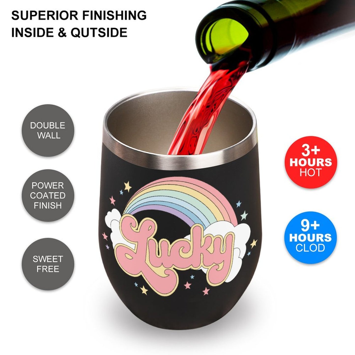 Create Your Own Wine Tumbler with Lid