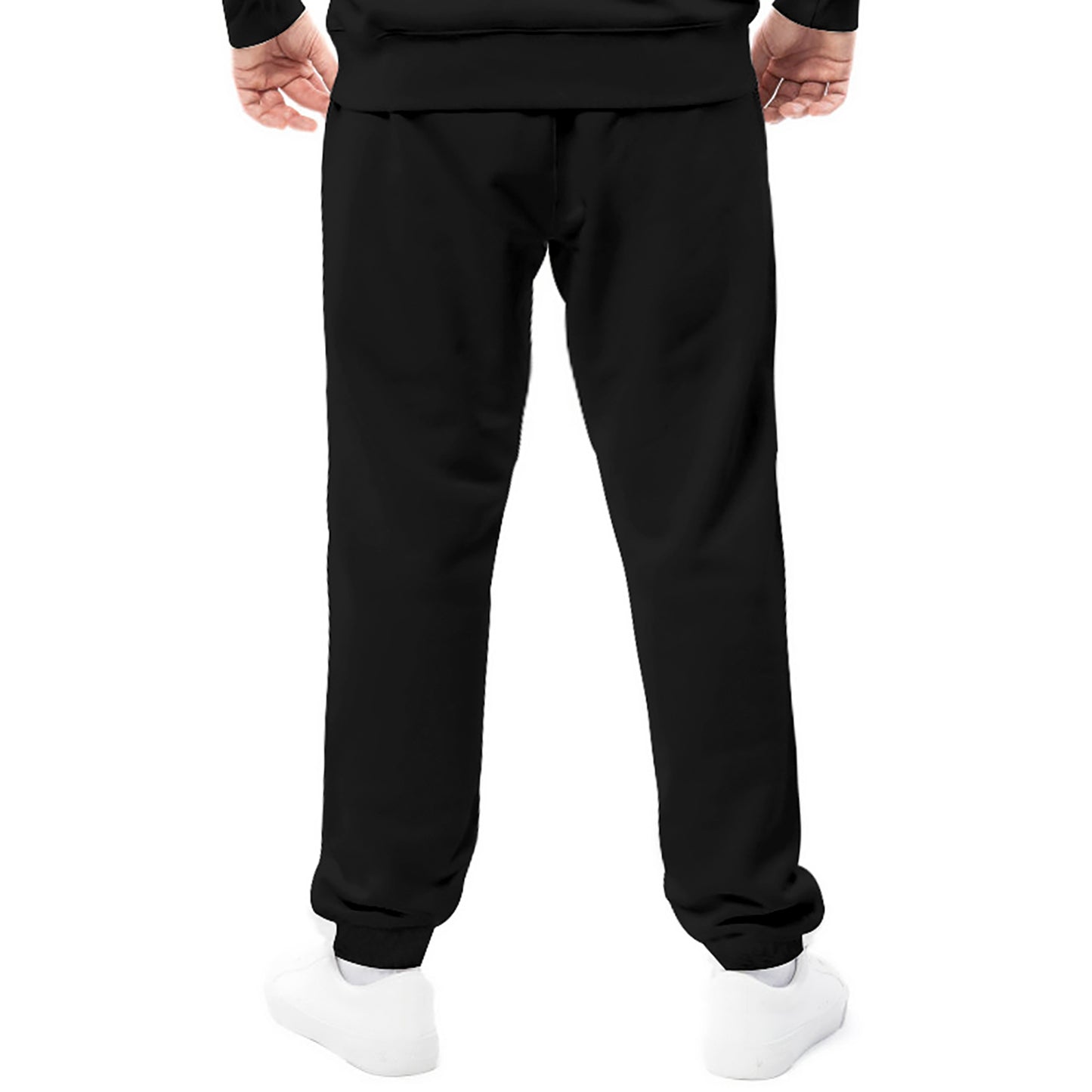 Add an Image 180gsm White or Black Sweatpants-XS to 3XL