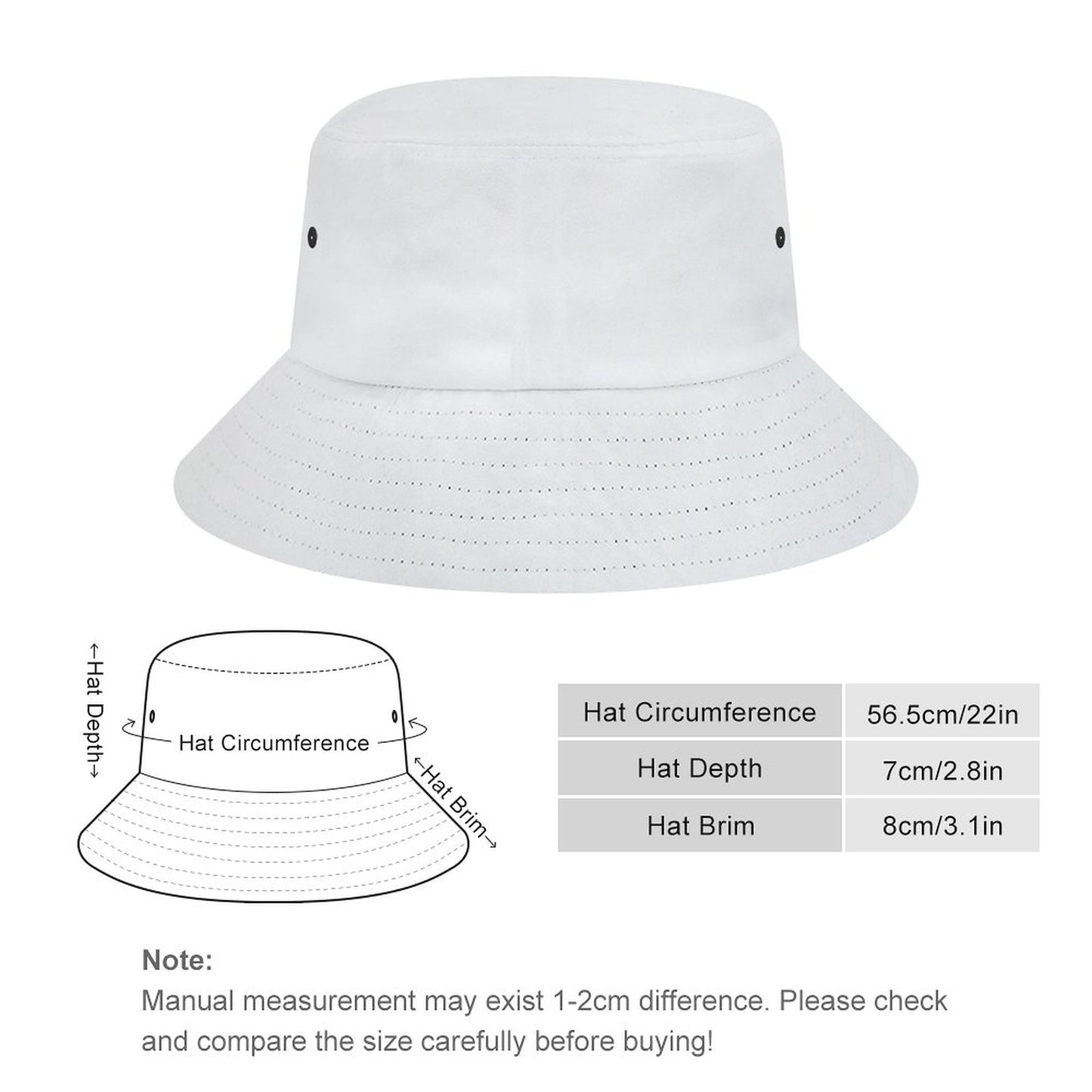 Personalize Your Own Adult Unisex Bucket Hat