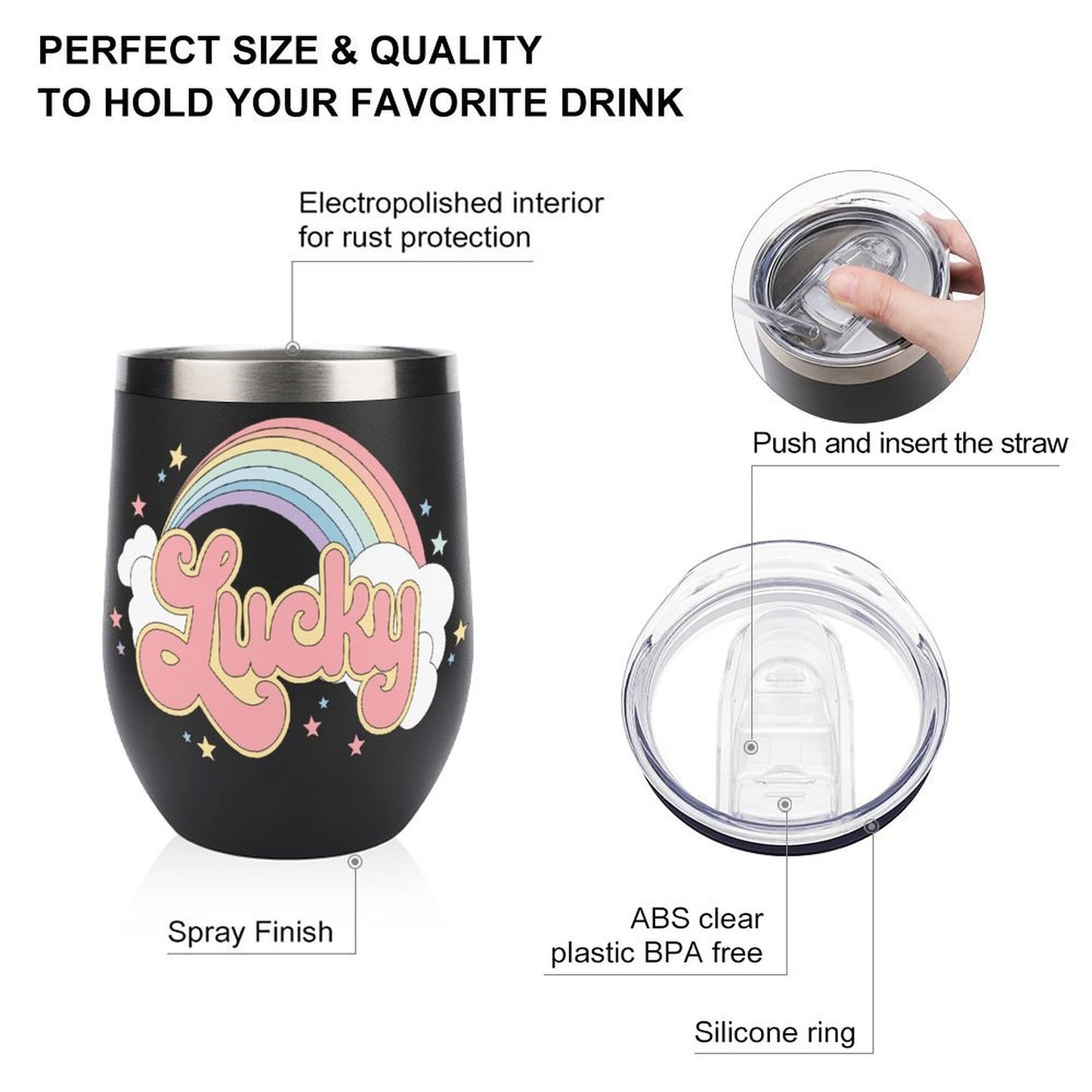 Create Your Own Wine Tumbler with Lid