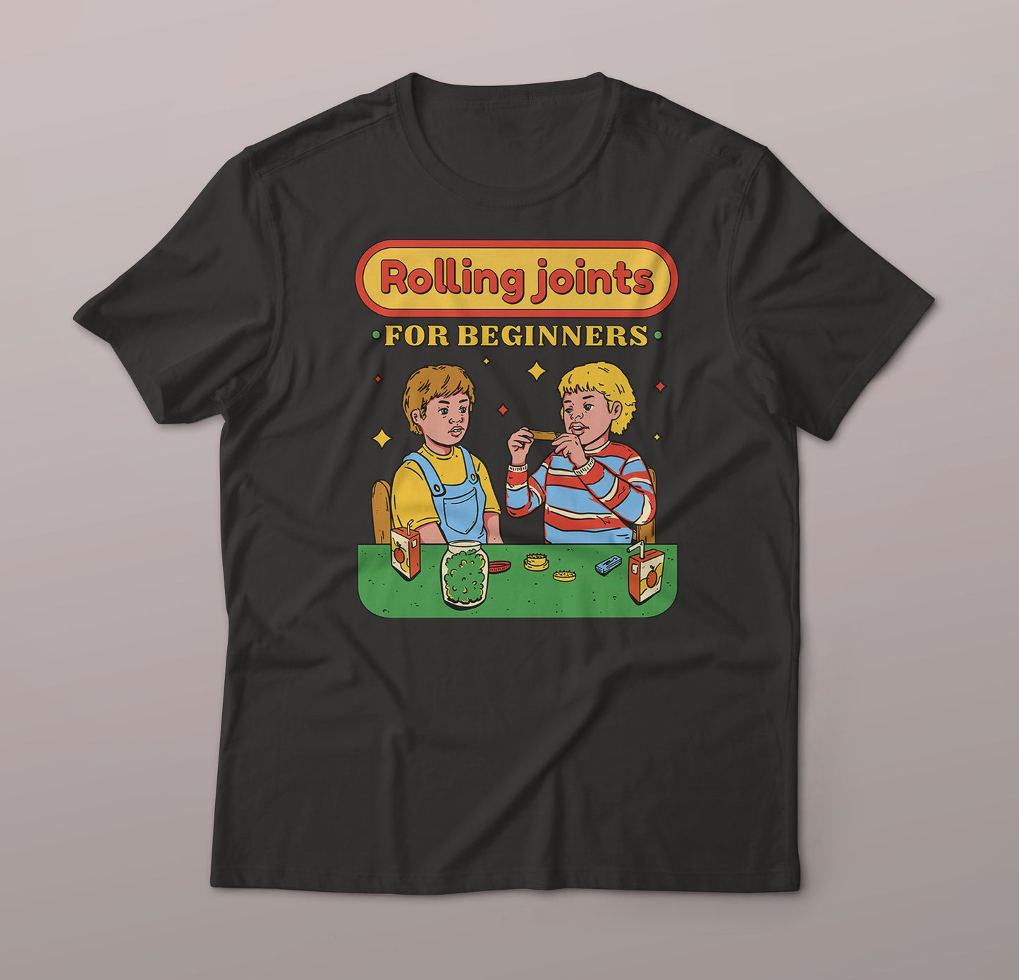 Rolling Joints for Beginners Ladies Fit T-shirt