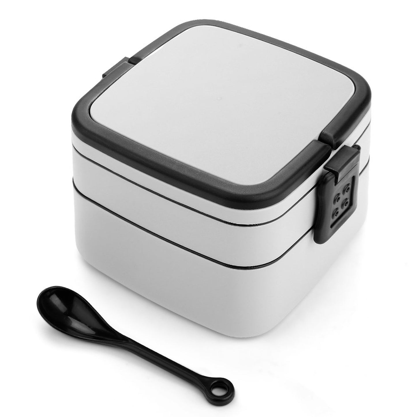 Add Your Design 2-Tier Stackable Bento Lunch Box