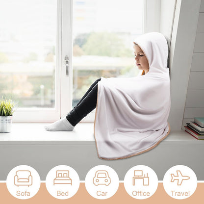 Customize Your Own Hooded Blanket-40x50In