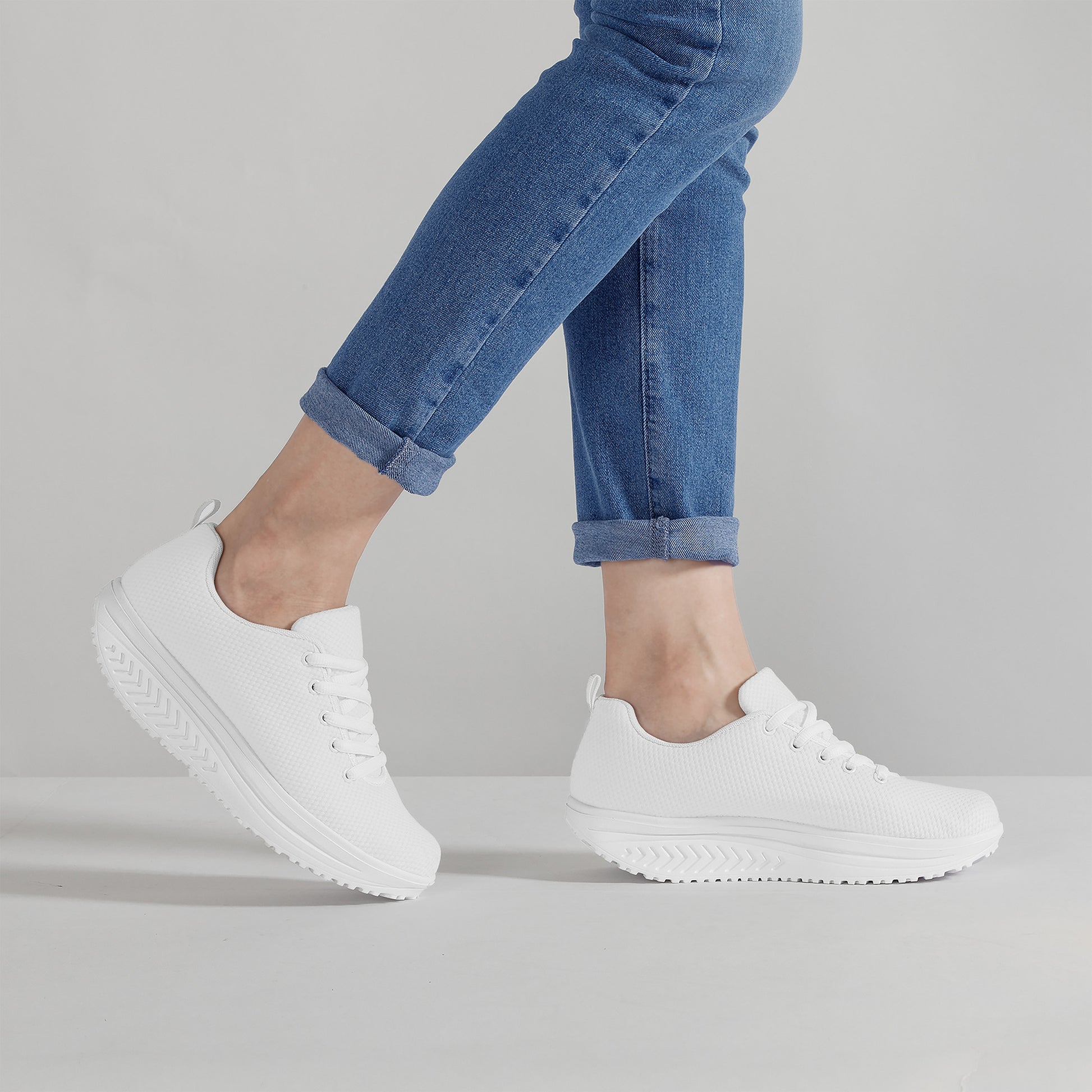 Create Your Own Women's Mesh Rocking Shoe - HayGoodies - shake sneaker