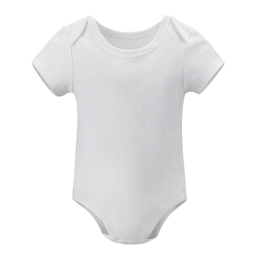 Personalize Your Own Short Sleeve Baby Romper Bodysuit
