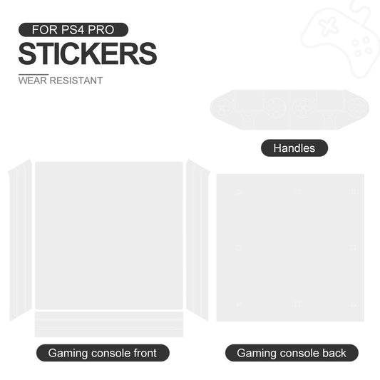 Personalize Your Own Adhesive Sticker forPS4 Slim or PS4 Pro consoles