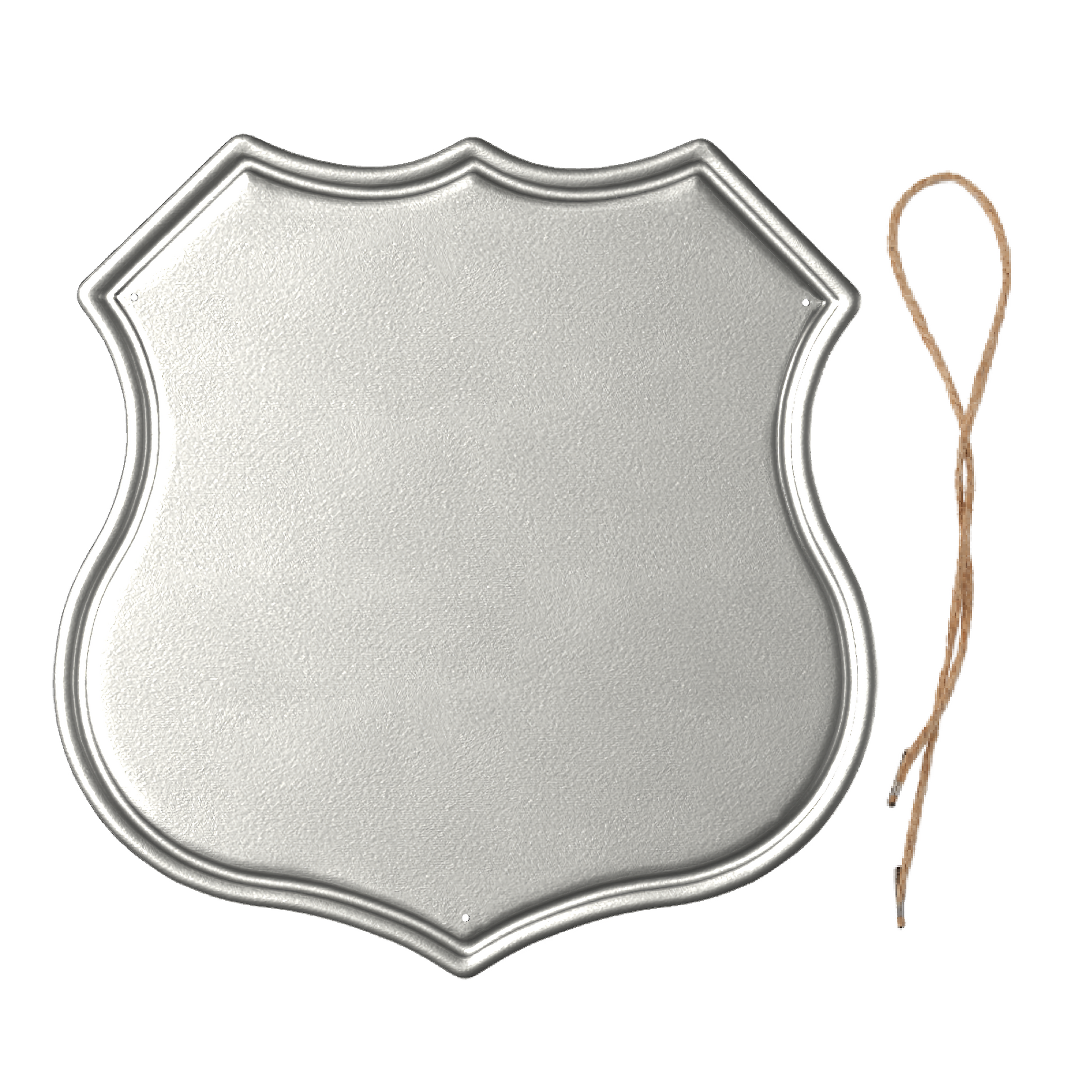 Shield Cut Out Shape Metal Art - Upload Your Own Picture - HayGoodies