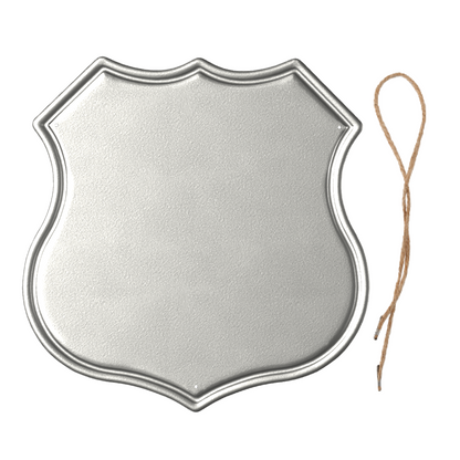 Shield Cut Out Shape Metal Art - Upload Your Own Picture