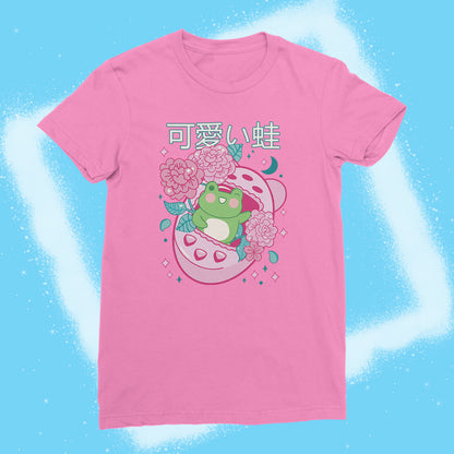 Electronic Pet Frog  Ladies Fit T-shirt