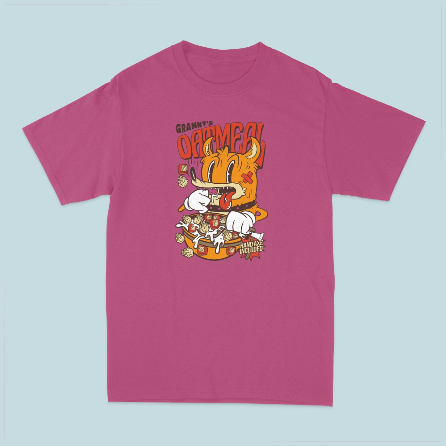 Lil Red and Granny's Oatmeal T-Shirt