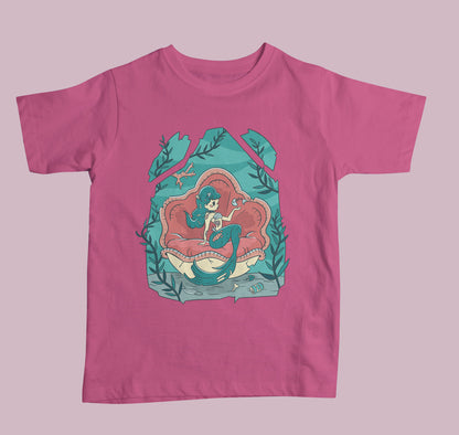 Pretty Zombie Mermaid Ladies Fit T-shirt