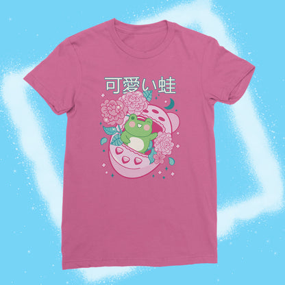 Electronic Pet Frog  Ladies Fit T-shirt