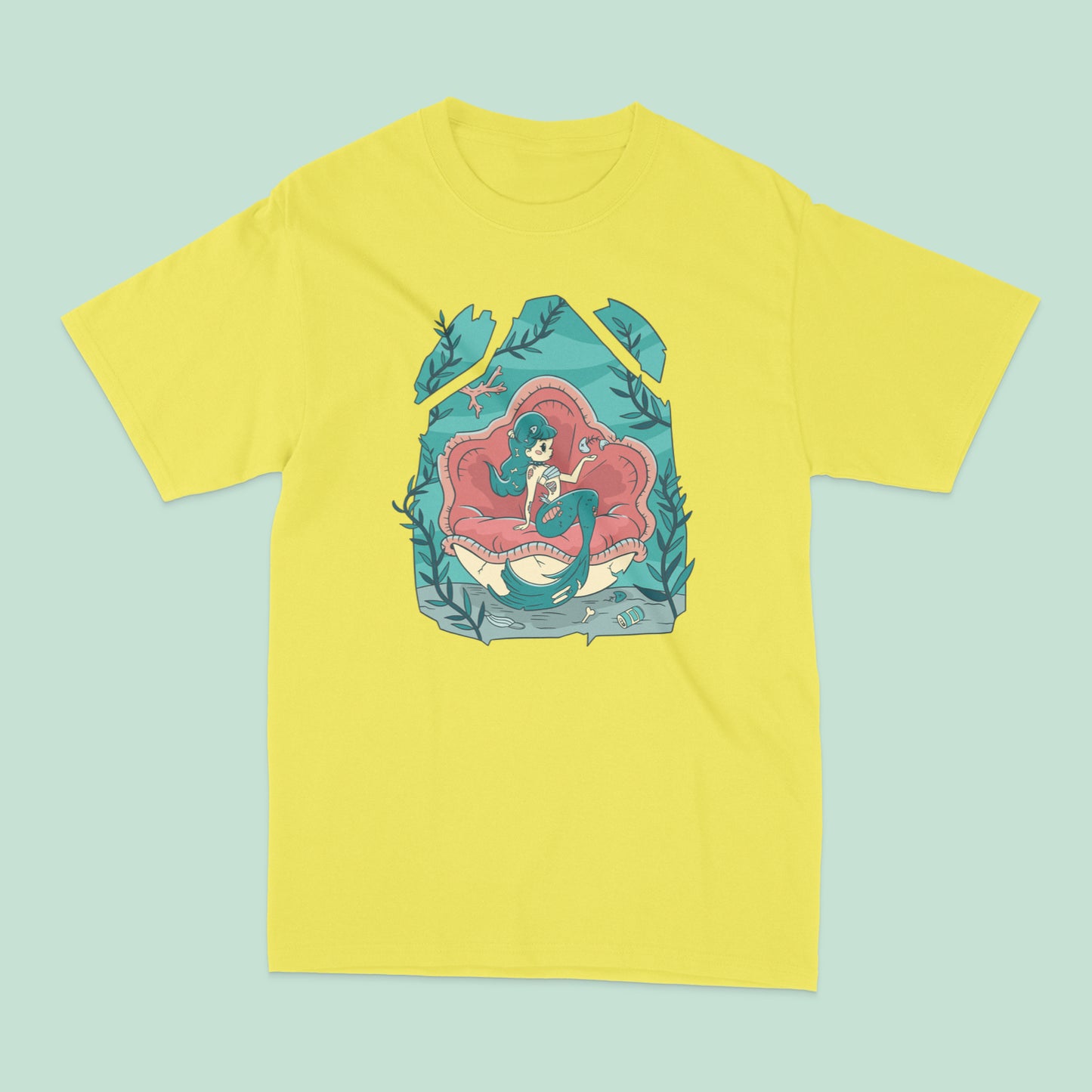 Pretty Zombie Mermaid T-Shirt