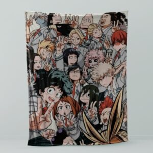My Hero Academia fleece blanket