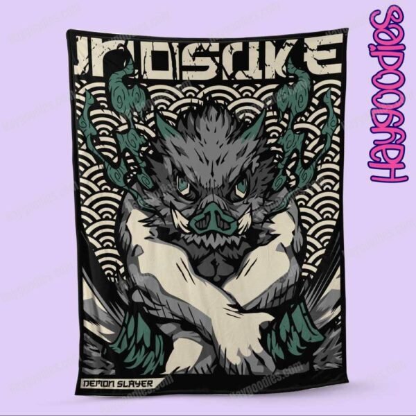 Demon Slayer Soft Fleece Blanket-Various Sizes and Designs